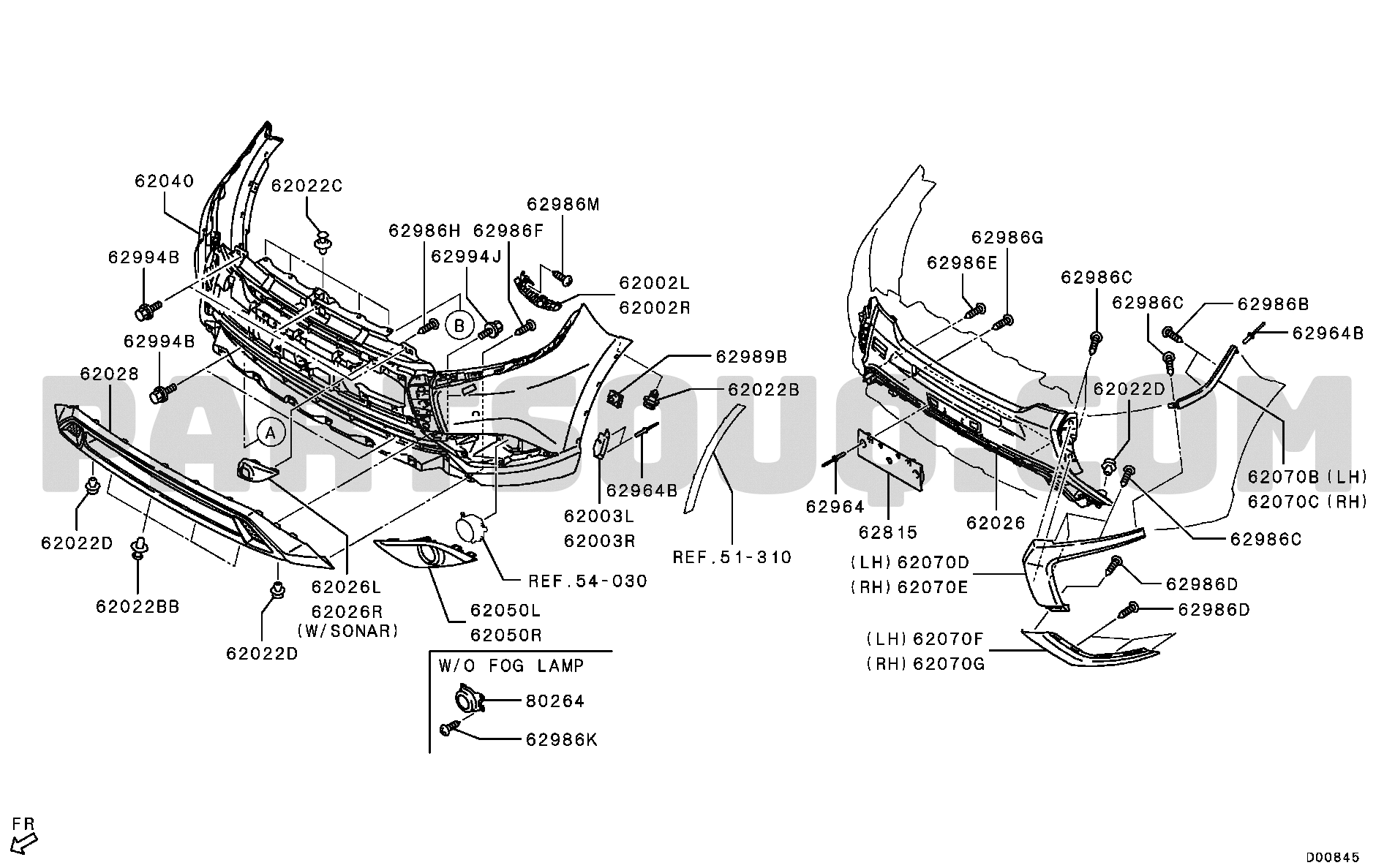 Parts For Mitsubishi Outlander