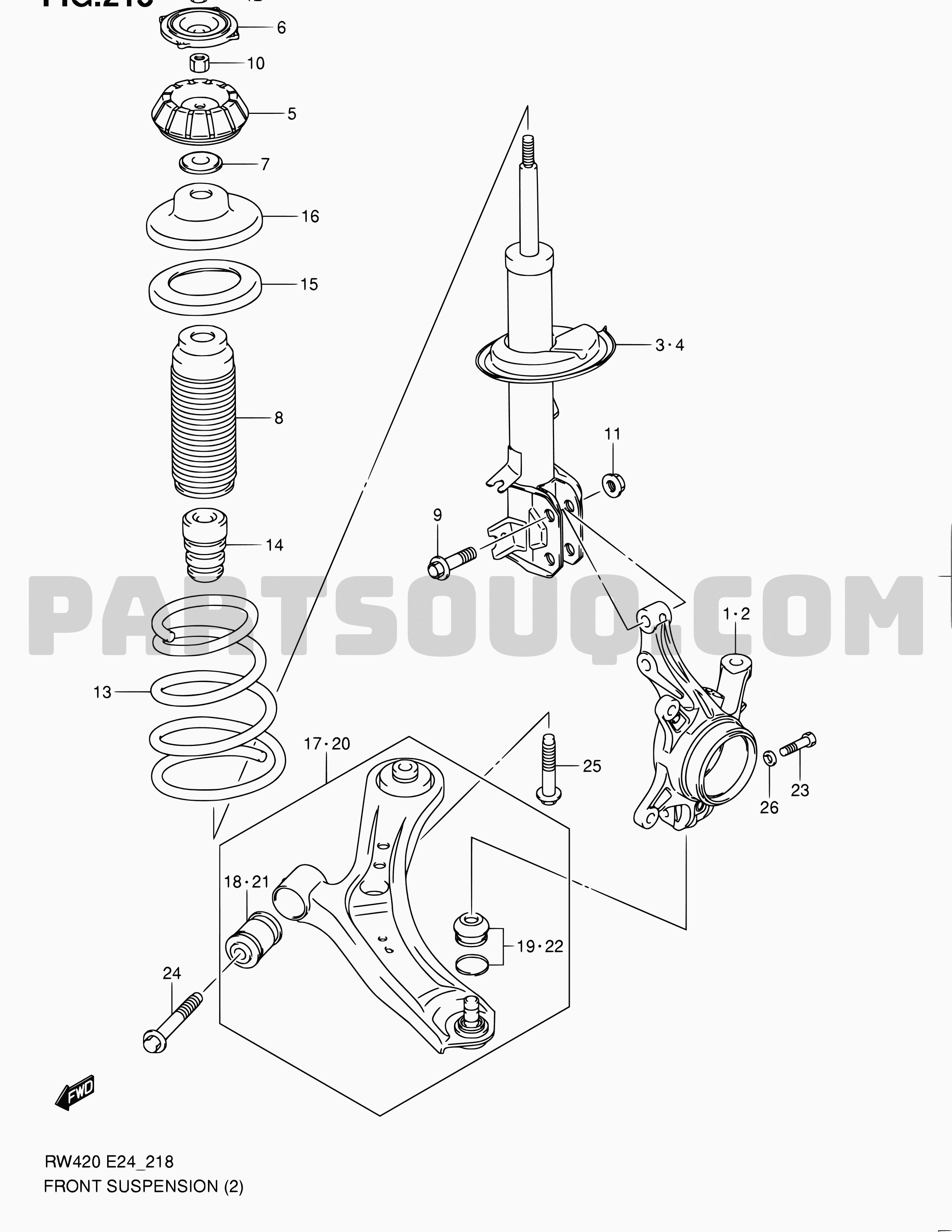 SX4 RW416 RW416-3 | Suzuki | Genuine Parts Catalogs | PartSouq Auto ...