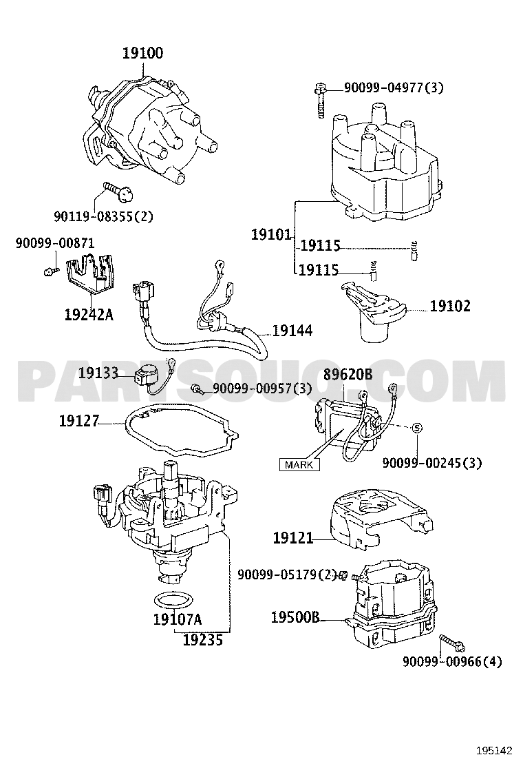 COROLLA AE110AEPEK AE11,CE11,EE111 AE1105255722 Toyota