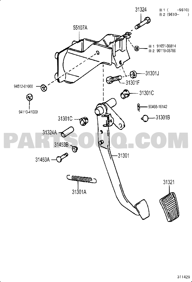 Power Train/chassis | LAND CRUISER VAN FZJ80G-GCMNK FJ80,FZJ80,HDJ81