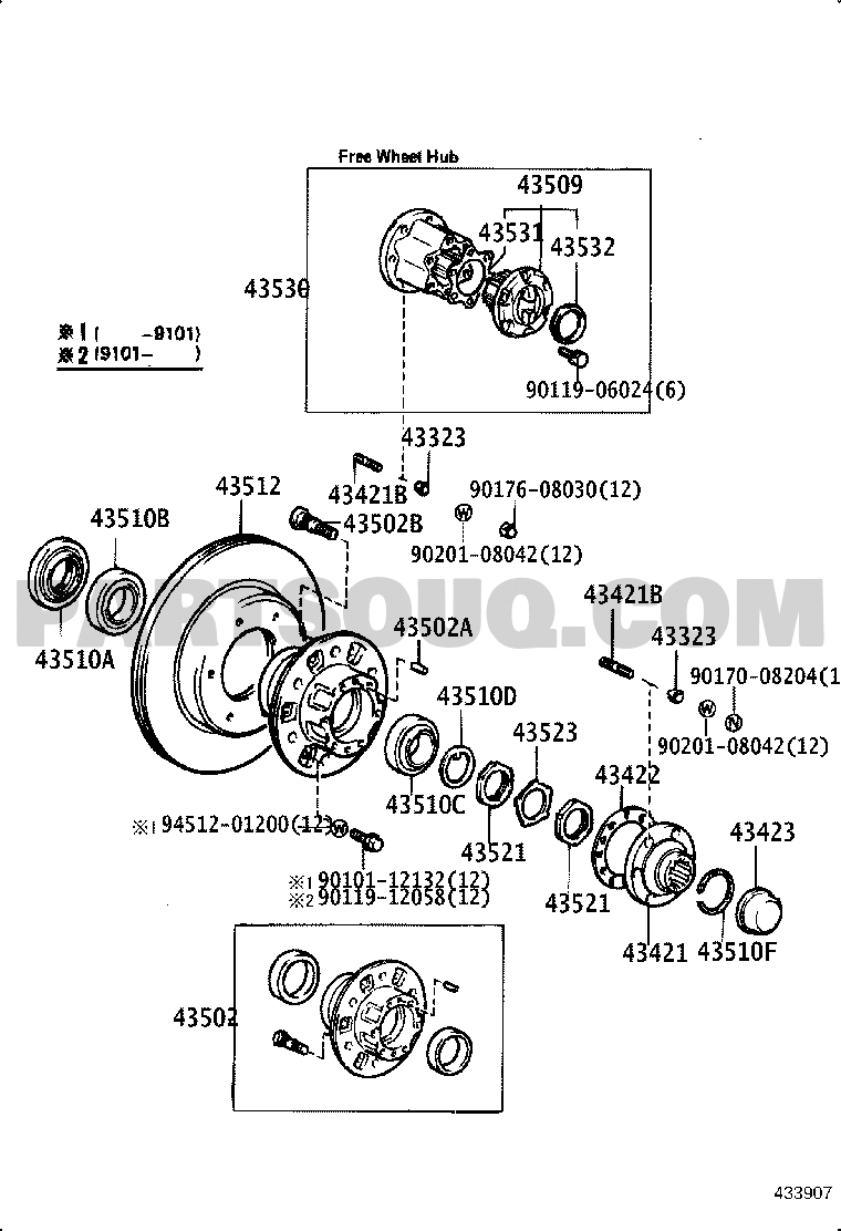 Power Train/chassis | LAND CRUISER VAN FZJ80G-GCMNK FJ80,FZJ80,HDJ81