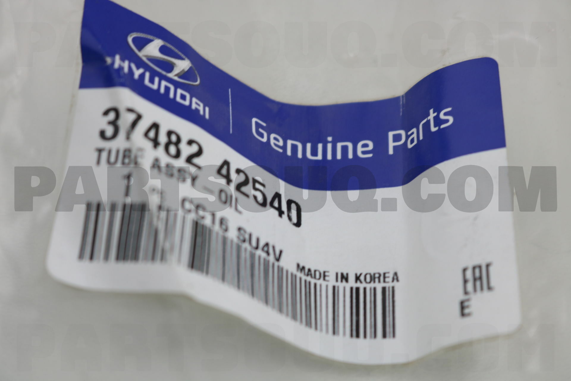 3748242540 Hyundai / KIA TUBE ASSY-OIL, Price: 19.57$, Weight: 0.05kg ...