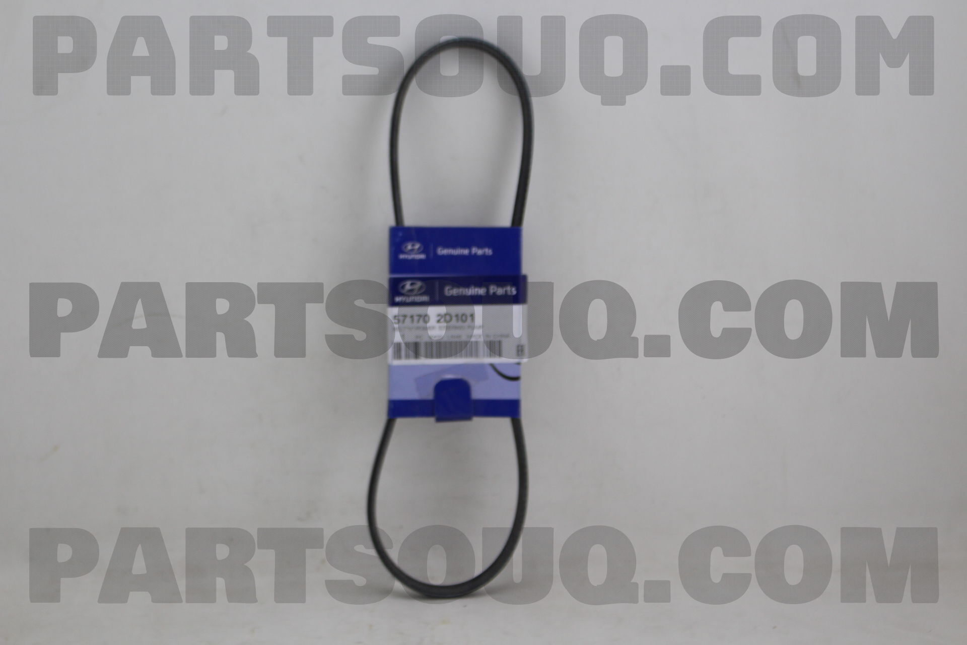 One New Mitsuboshi Serpentine Belt 3PK675 571702D101 for Hyundai Kia Mazda