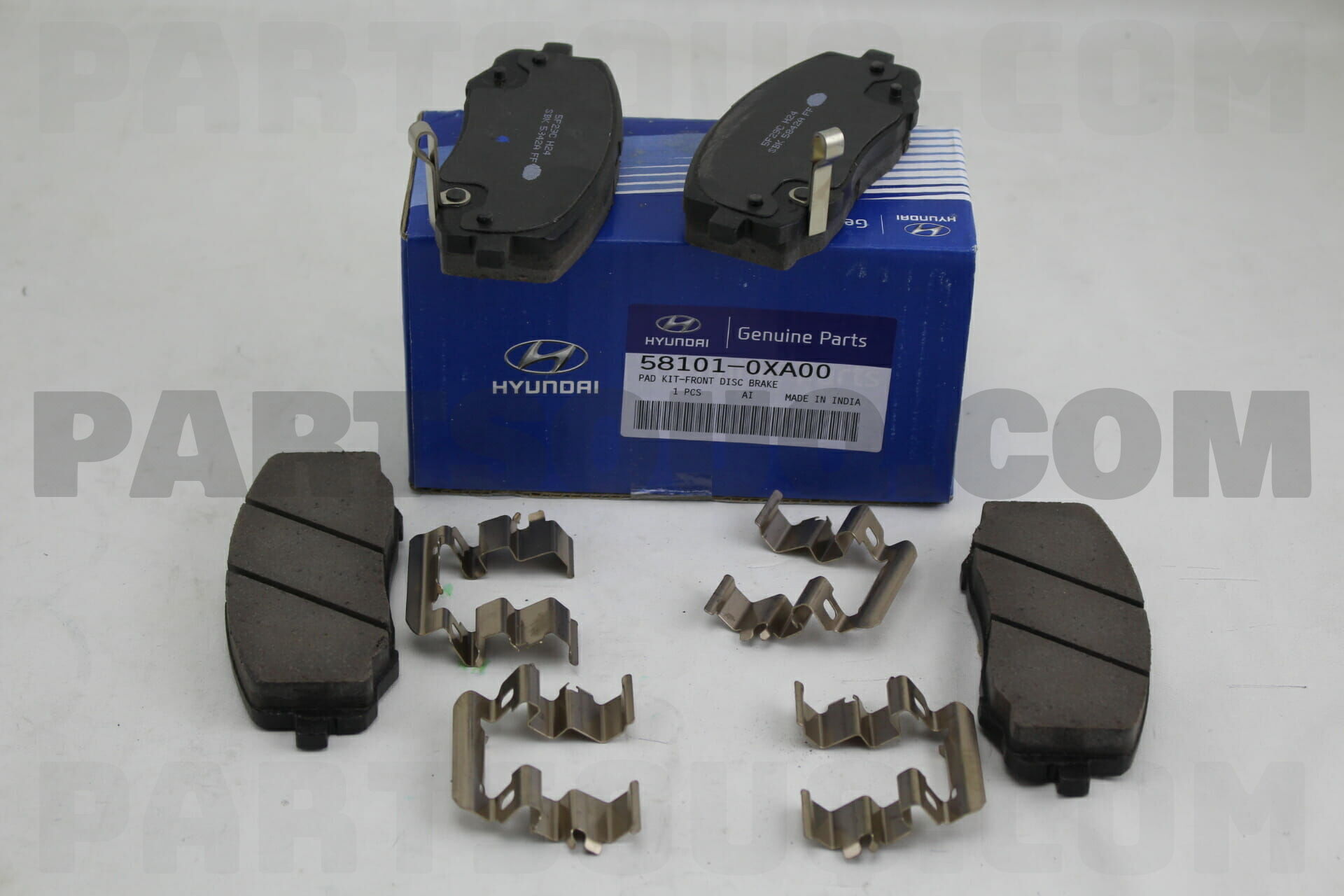 581010XA00 Hyundai KIA PAD KIT FR DISC BRAKE Price 49 09 Weight 581010xa00-hyundai-kia-pad-kit-fr-disc-brake-price-49-09-weight