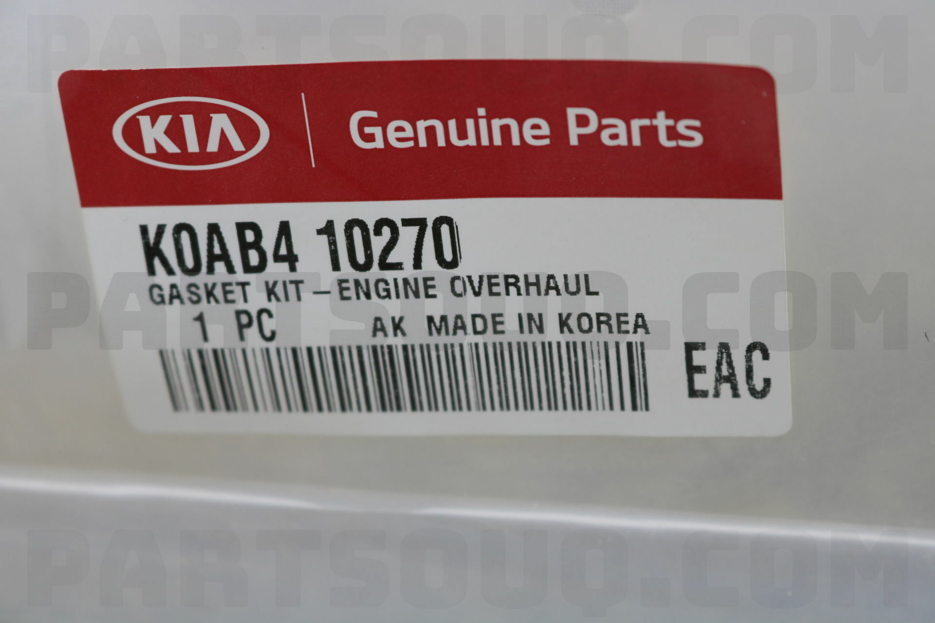 K0AB410270 Hyundai / KIA GASKET SET, Price: 75.77$, Weight: 0.6kg ...