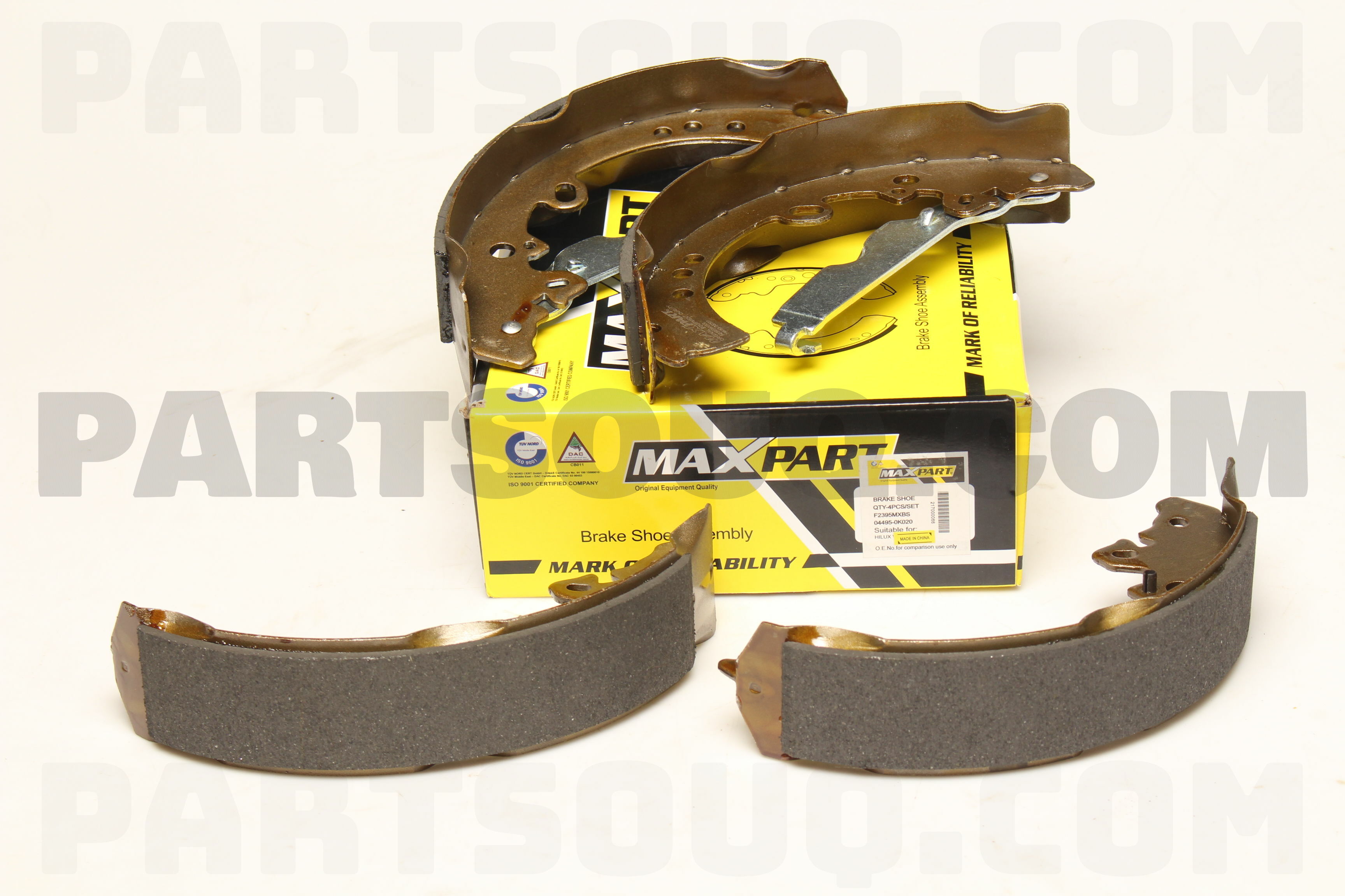 044950K120 Toyota SHOE KIT, REAR BRAKE, Price 64.58, Weight 4.37kg PartSouq Auto Parts