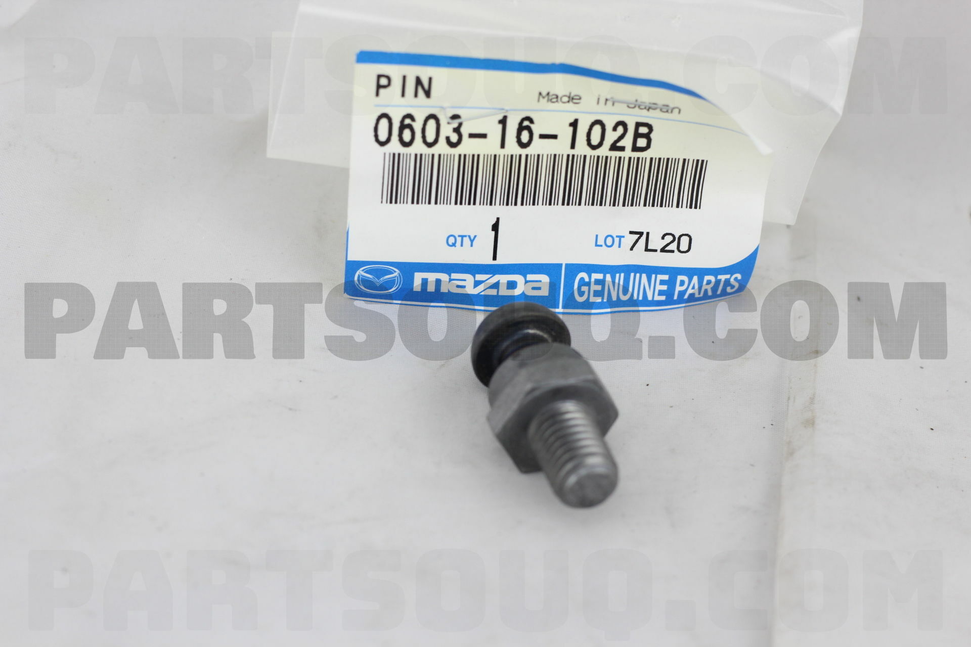 060316102B Mazda PIN,PIVOTCLUTCH REL.FORK, Price 5.02, Weight 0