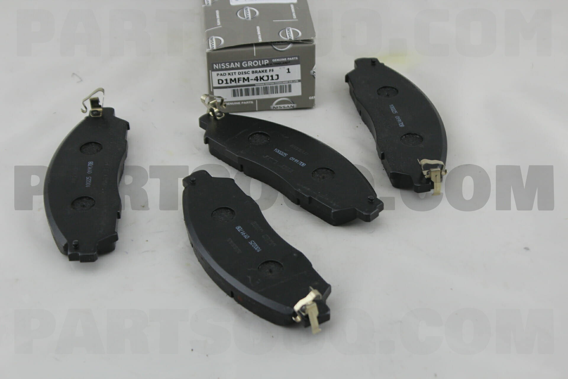 D10604kj1a Nissan Pad Kit-disc, Price: 153.74$, Weight: 2.1kg 