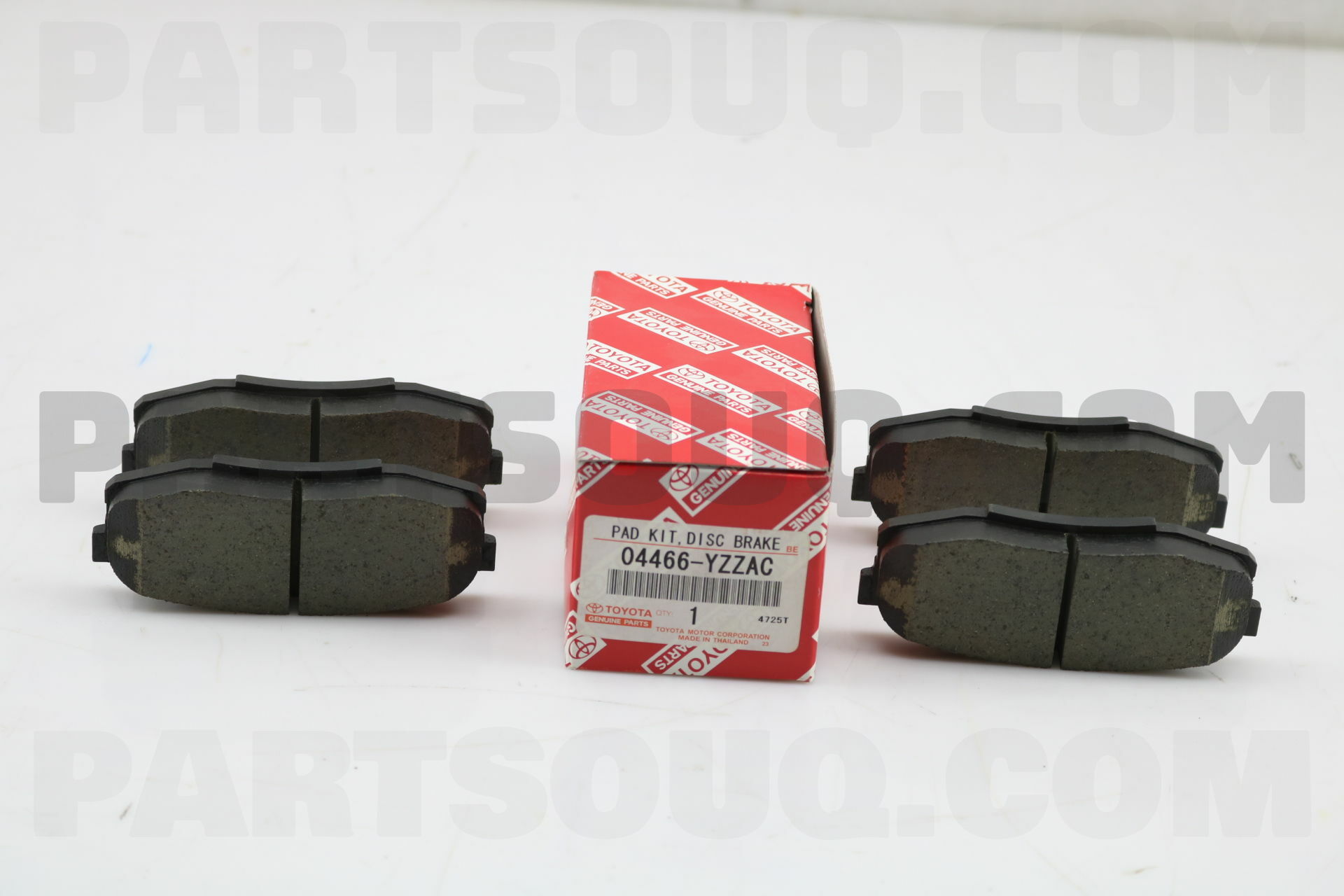 Brake Pads Set fits TOYOTA PREVIA ACR55W 2.4 Rear 2006 on 2AZ-FE ADL 0446628110