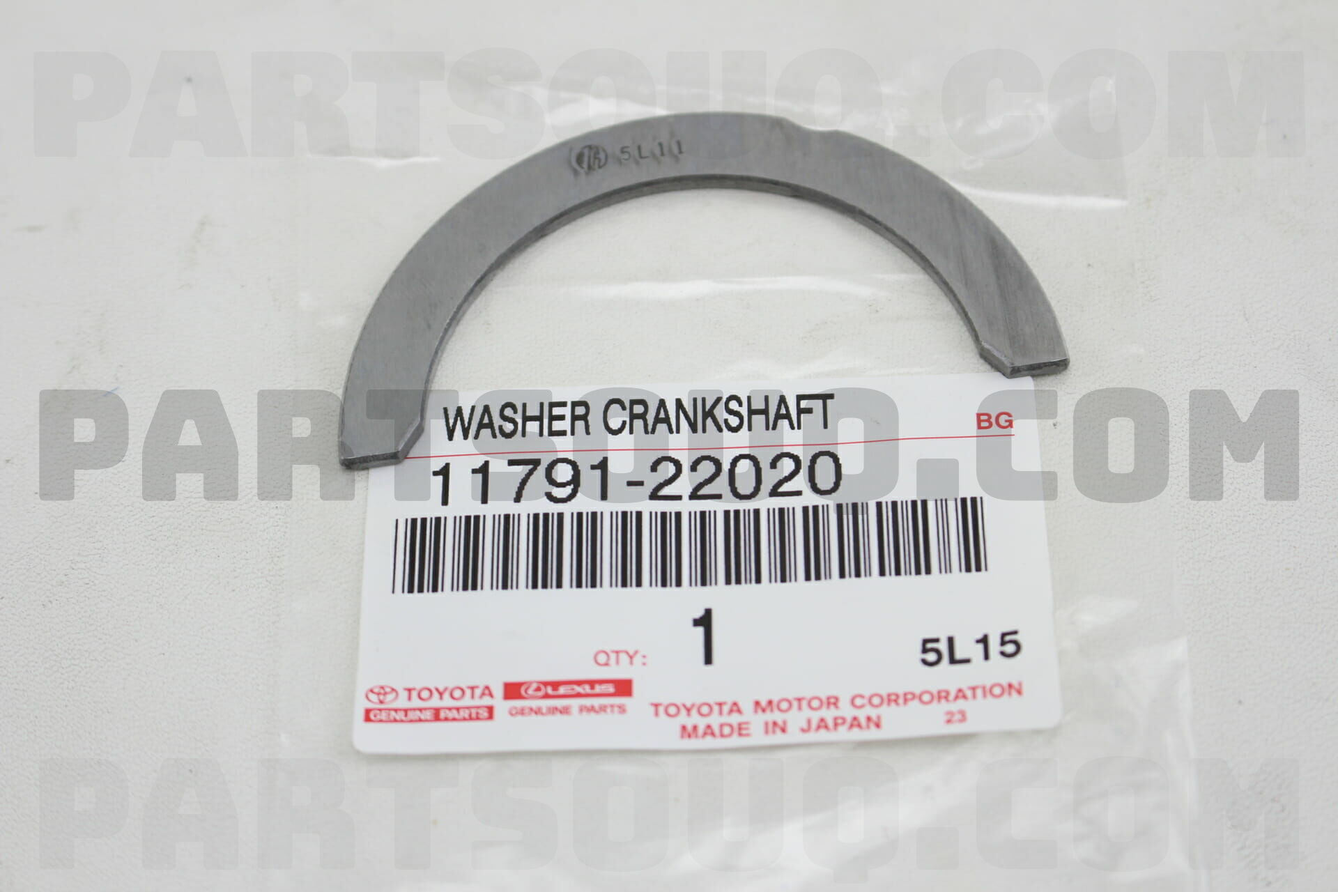 Toyota 11791-21010 Crankshaft Thrust Washer