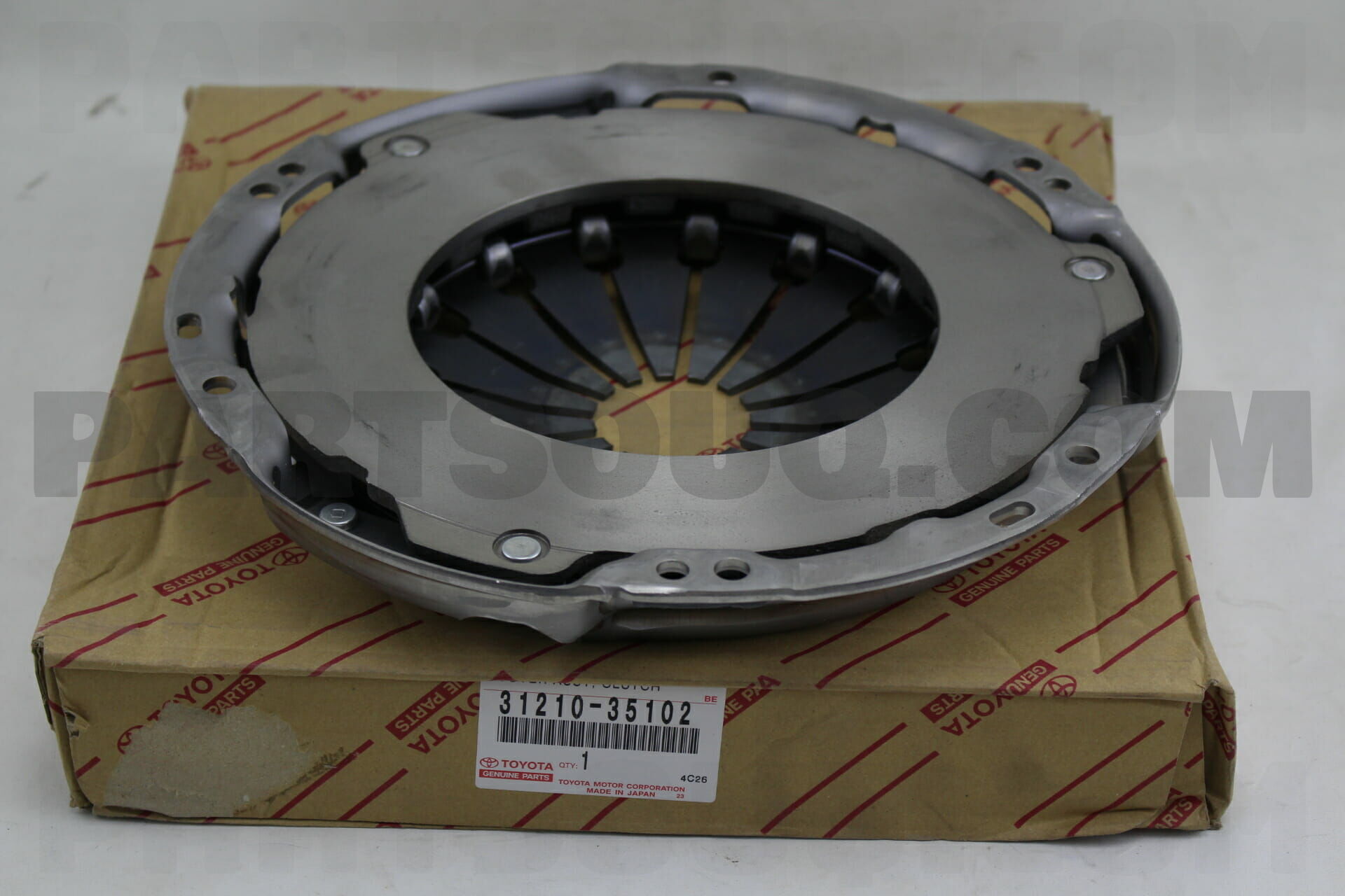 3121022161 Toyota COVER ASSY, CLUTCH, Price 117.31, Weight 5.03kg
