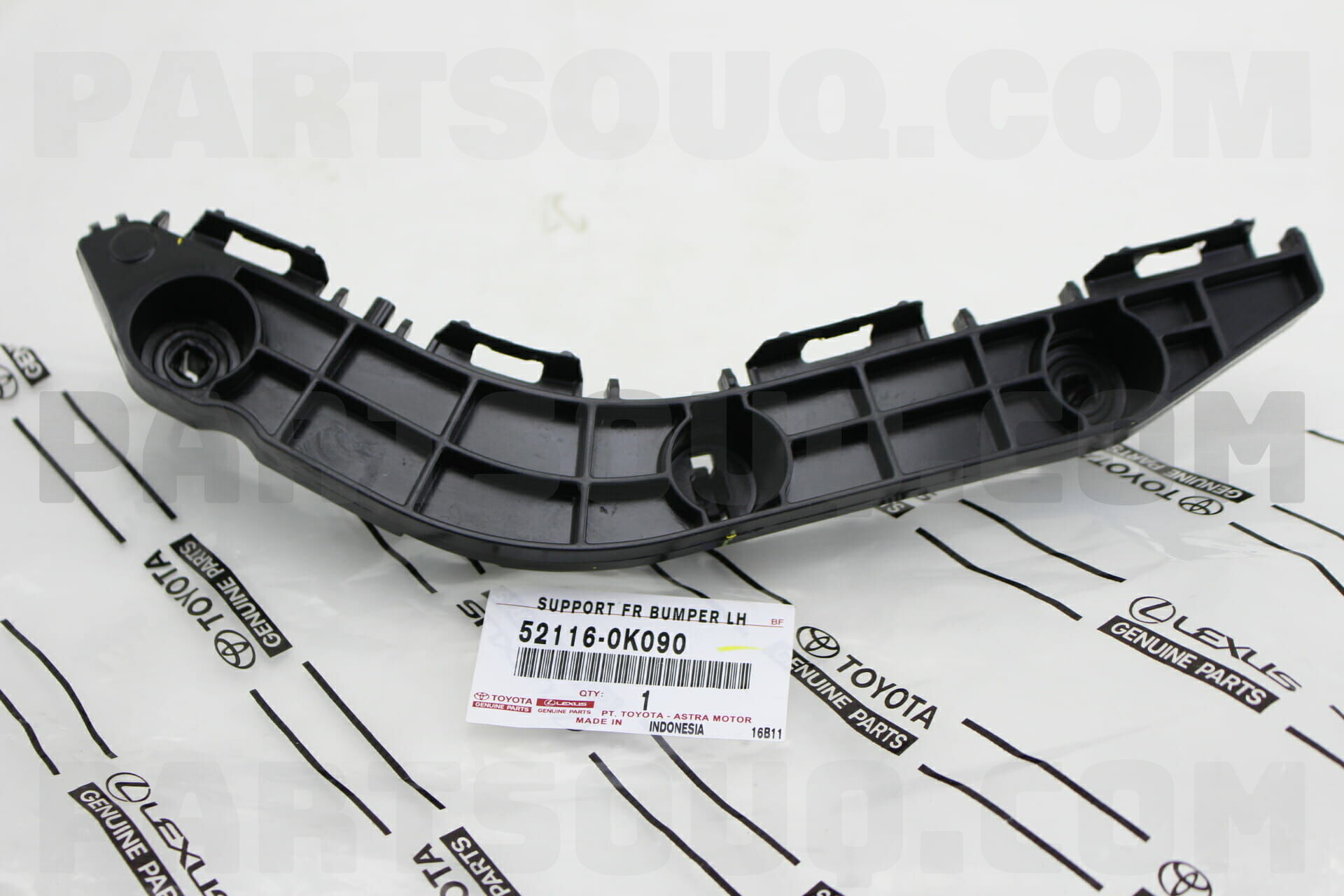 K090 Toyota SUPPORT FRONT BUMPER SIDE LH Price 14 8 Toyota K090 SUPPORT FRONT BUMPER SIDE LH