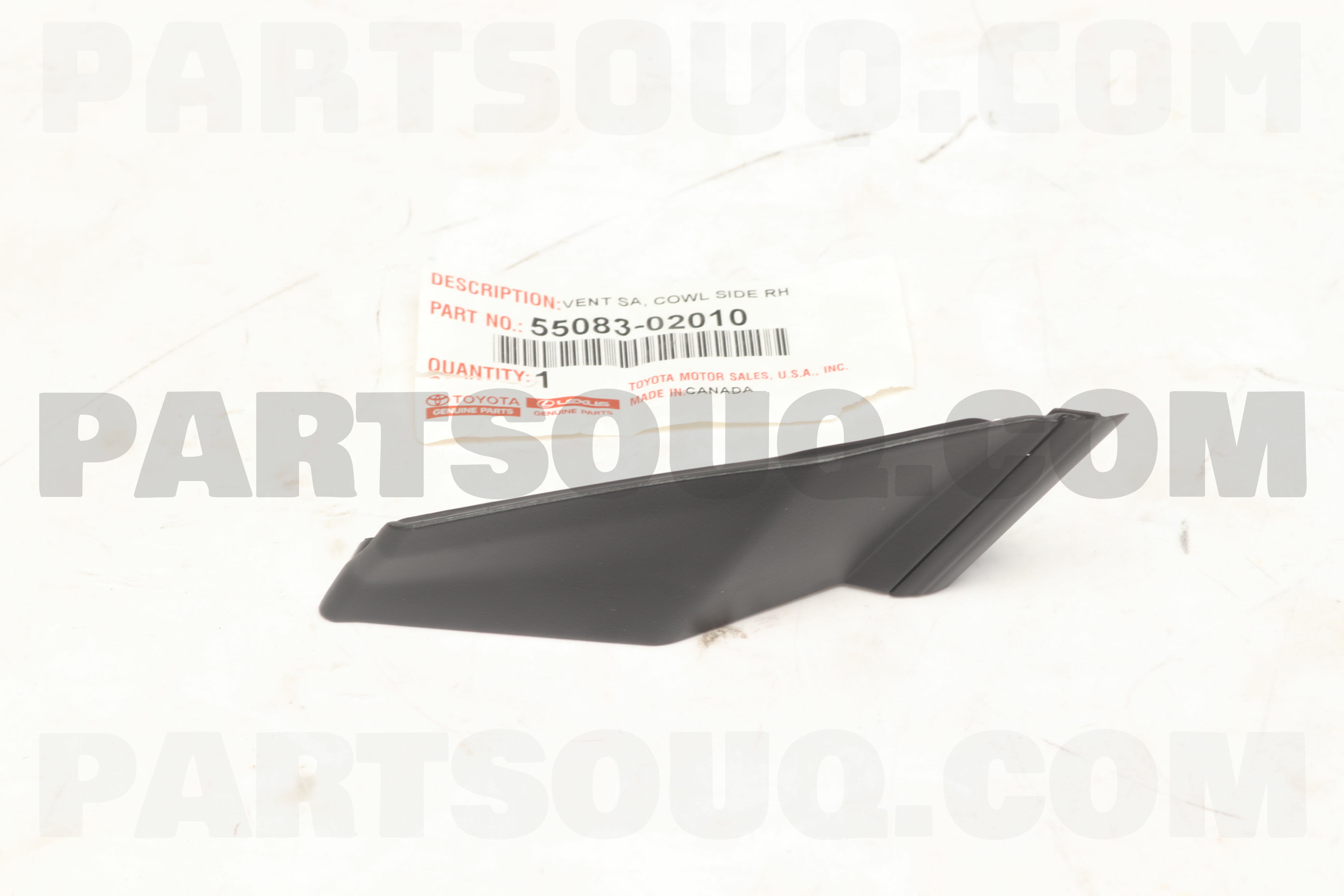 Automotive Other Parts Rh 550 010 Genuine Toyota Ventilator Sub Assy Cowl Side