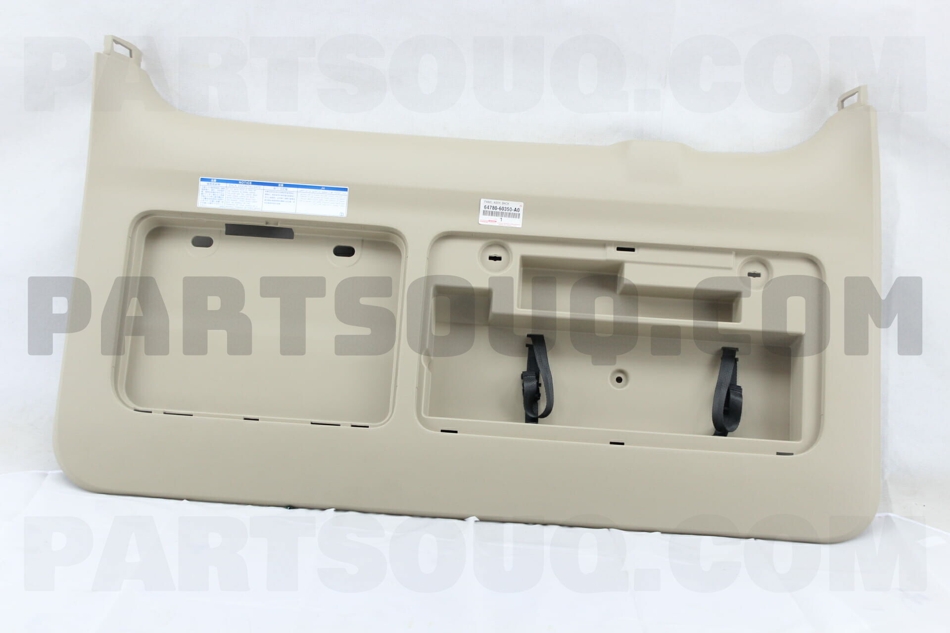 6478060350A0 Toyota PANEL ASSY, BACK DOOR TRIM, Price: 134.39$, Weight ...