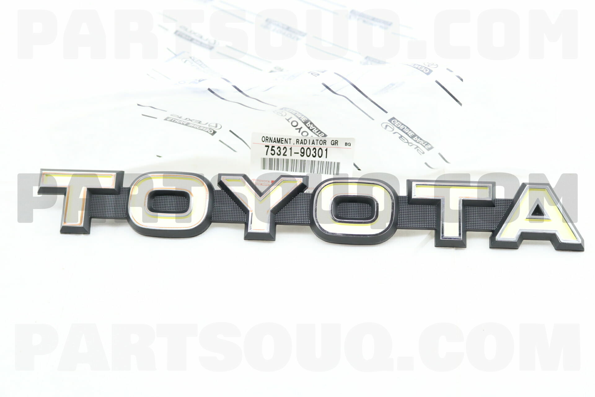 7532190301 Toyota PLATE ASSY, FRONT PANEL, Price: 47.53$, Weight: 0 ...