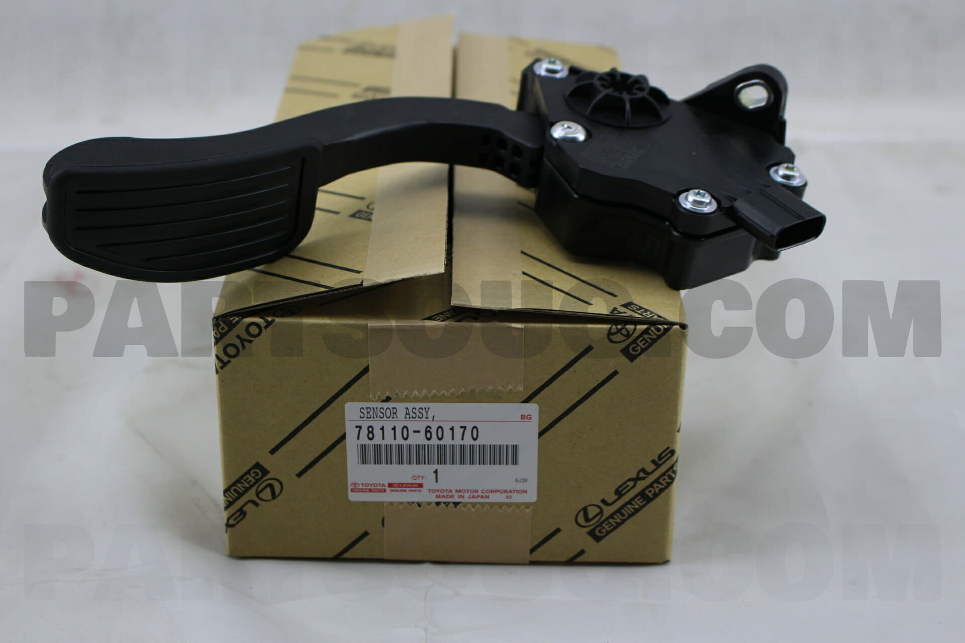 Toyota 78110-60022 Accelerator Pedal Sensor Assembly