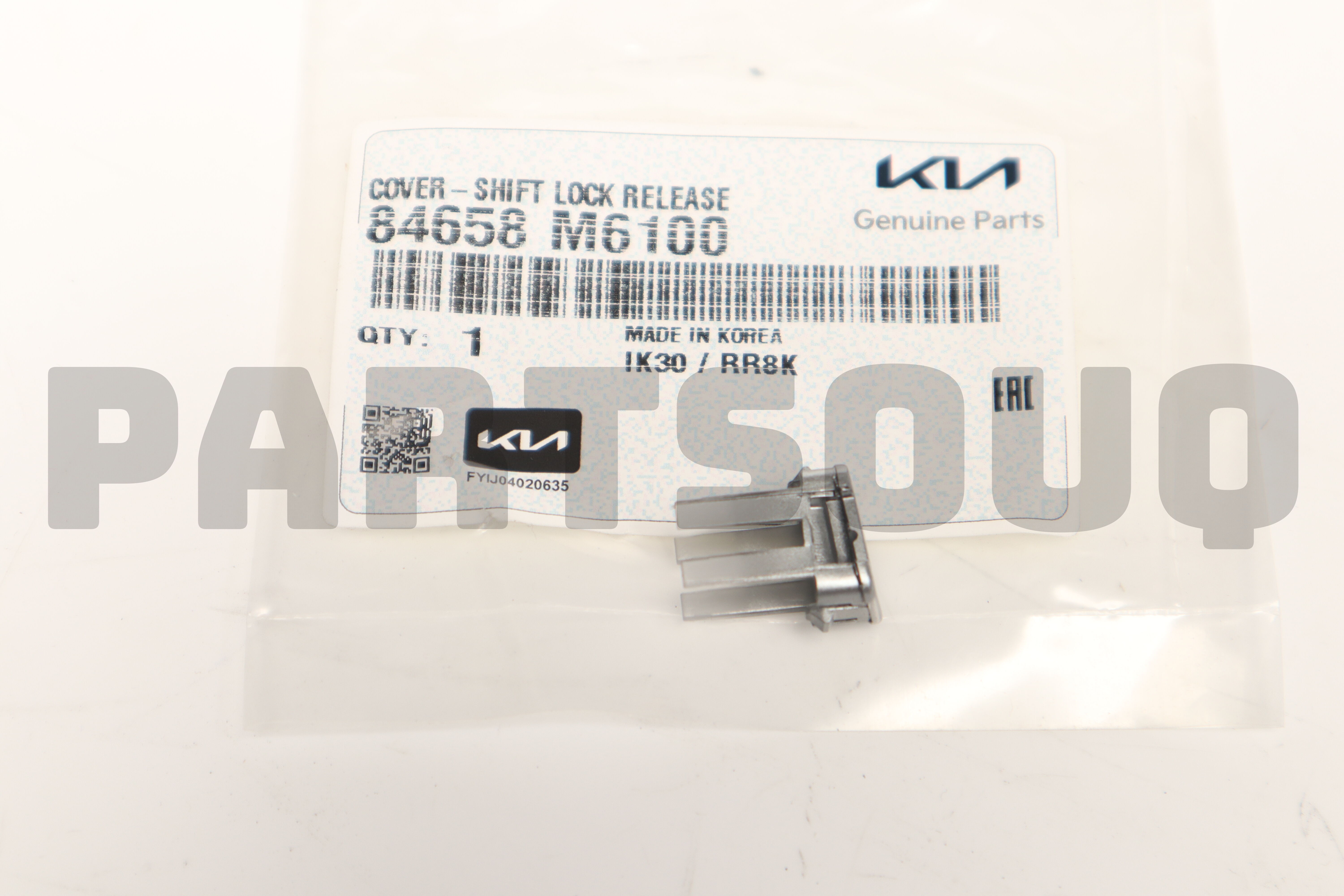 茶 Alda UH 84658M6100 Genuine Hyundai / KIA COVER-SHIFT LOCK RELEASE | eBay