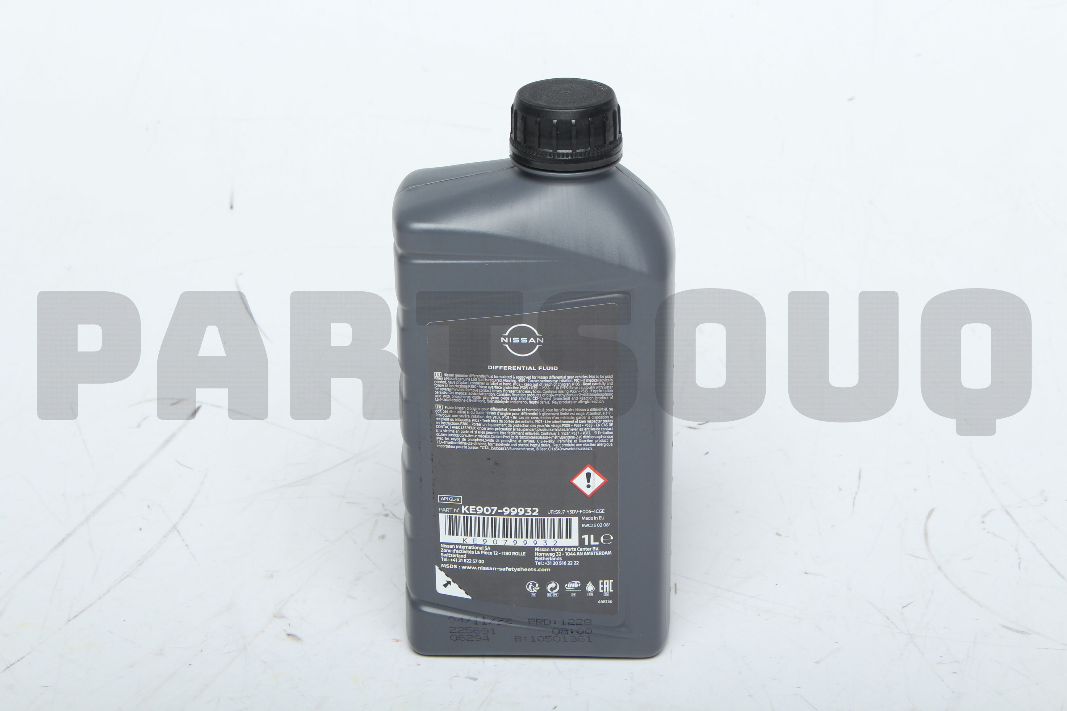 Genuine Nissan DIFF OIL GL5 1L KE907-99932 | Genuine OEM