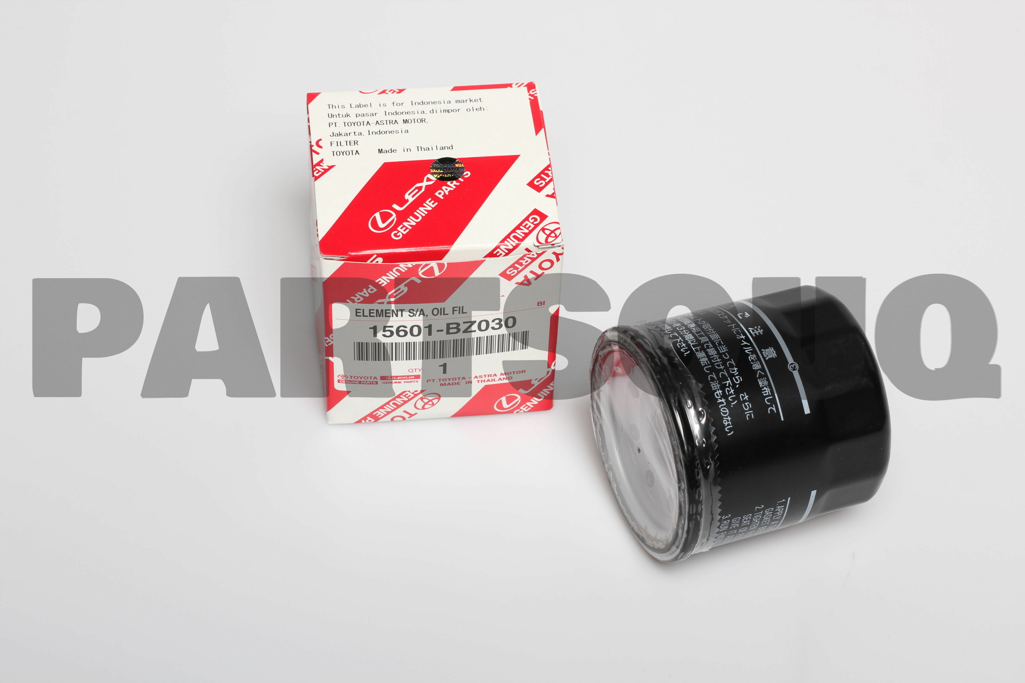 15601BZ030 Genuine Toyota FILTER SUB-ASSY, OIL 15601-BZ030 | eBay