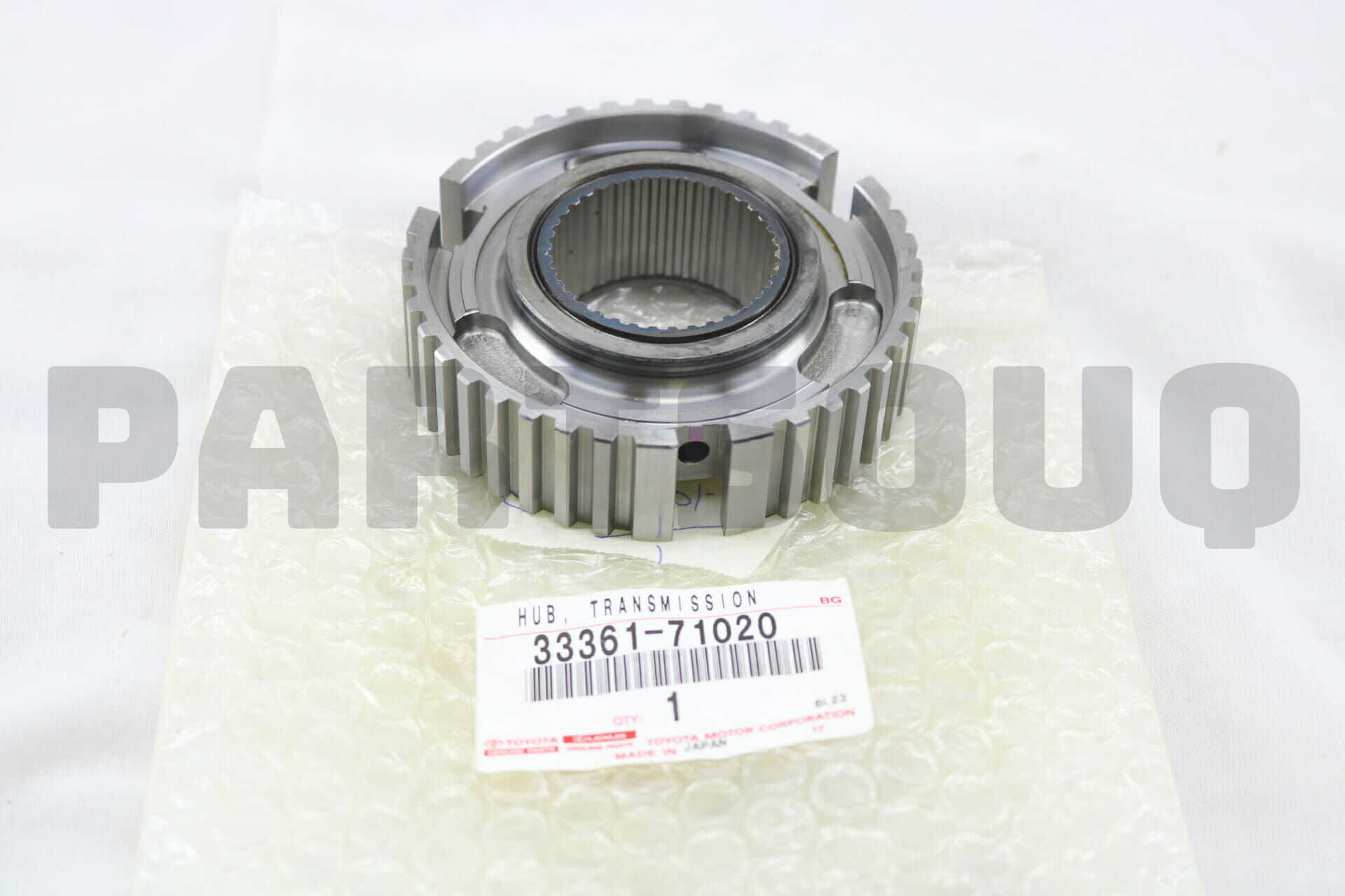 3336171020 Genuine Toyota HUB, TRANSMISSION CLUTCH, NO.1 33361