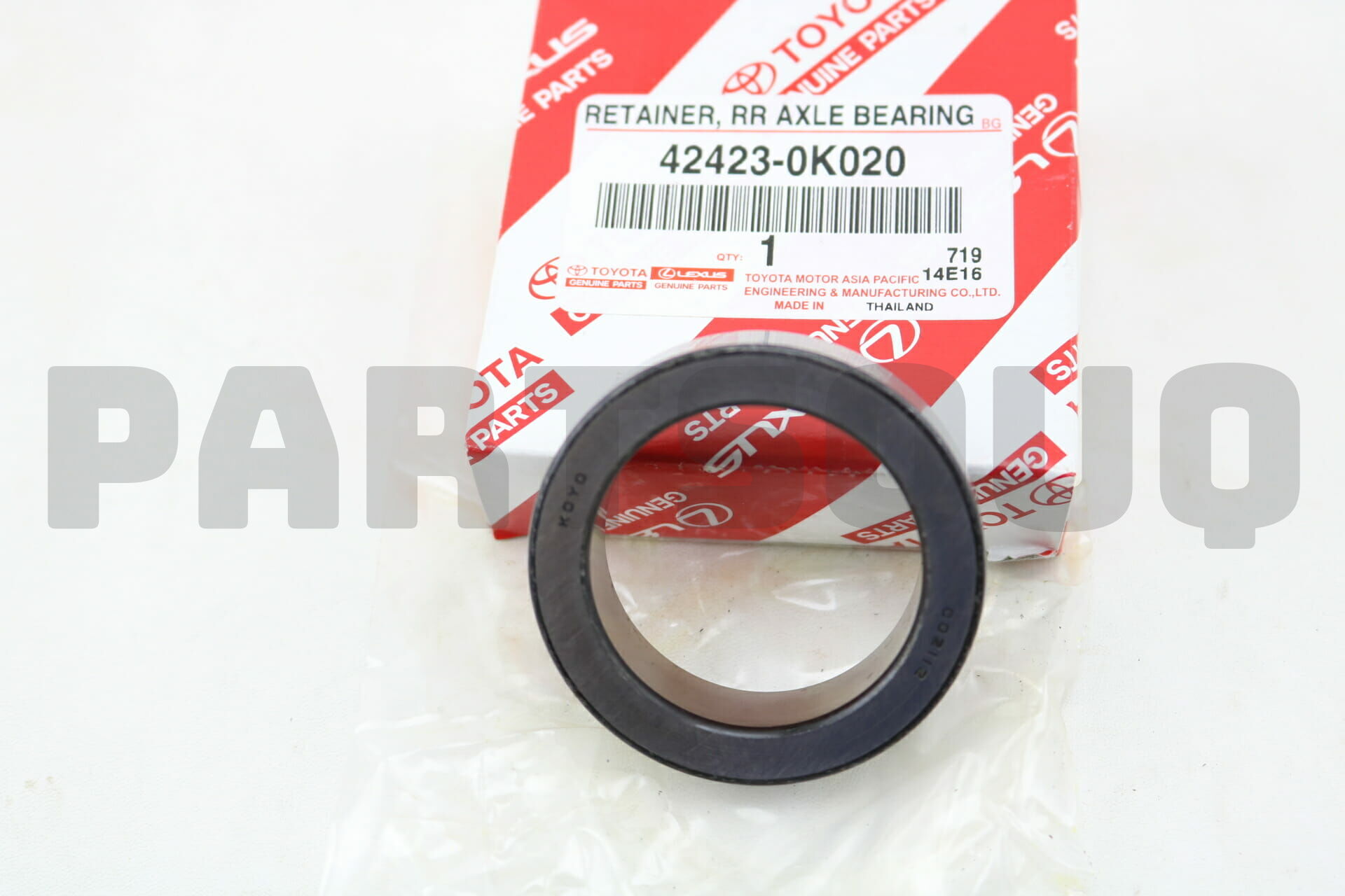 424230K020 Genuine Toyota RETAINER, REAR AXLE BEARING, INNER, RH