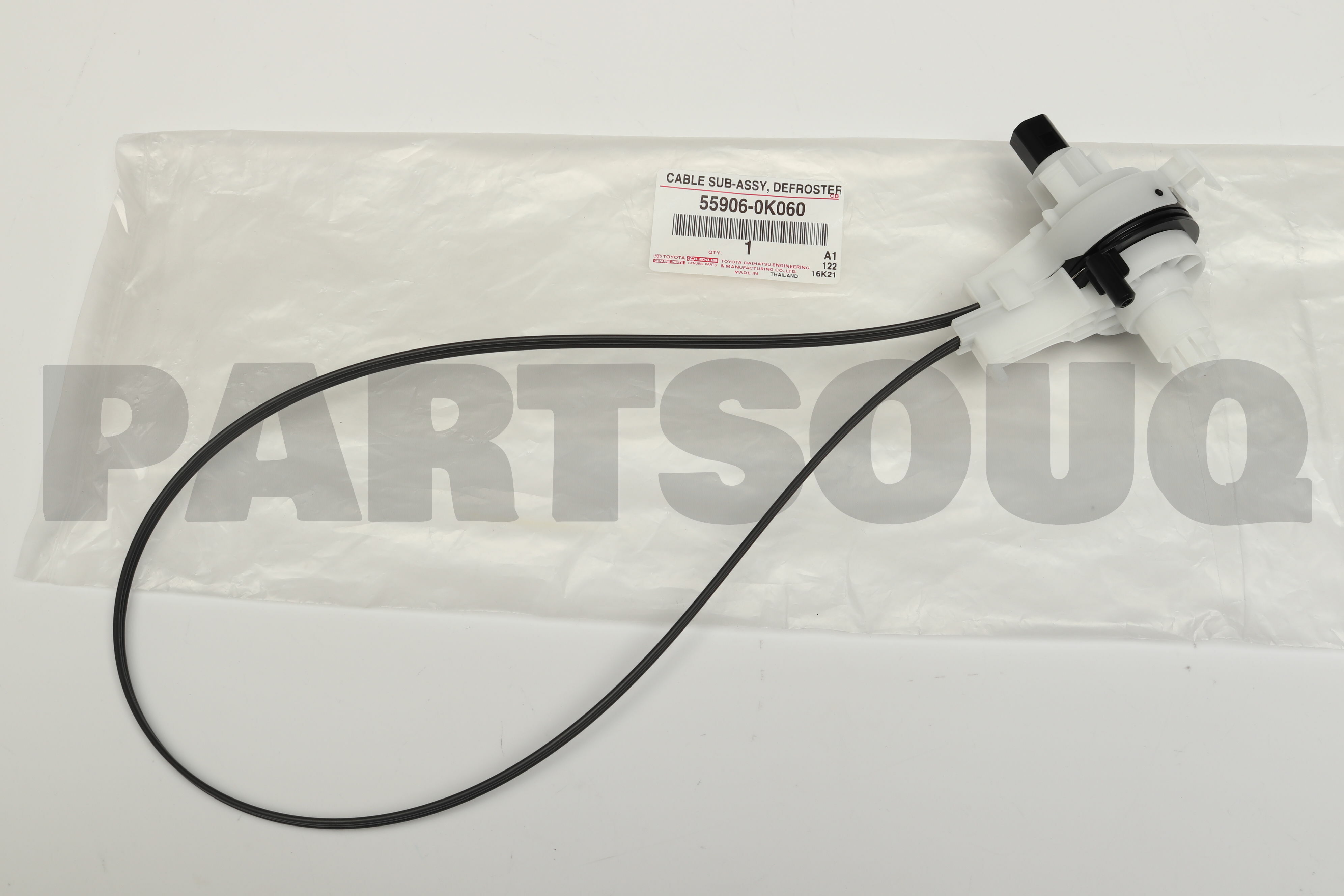 559060K060 Genuine Toyota CABLE SUB-ASSY DEFR 55906-0K060