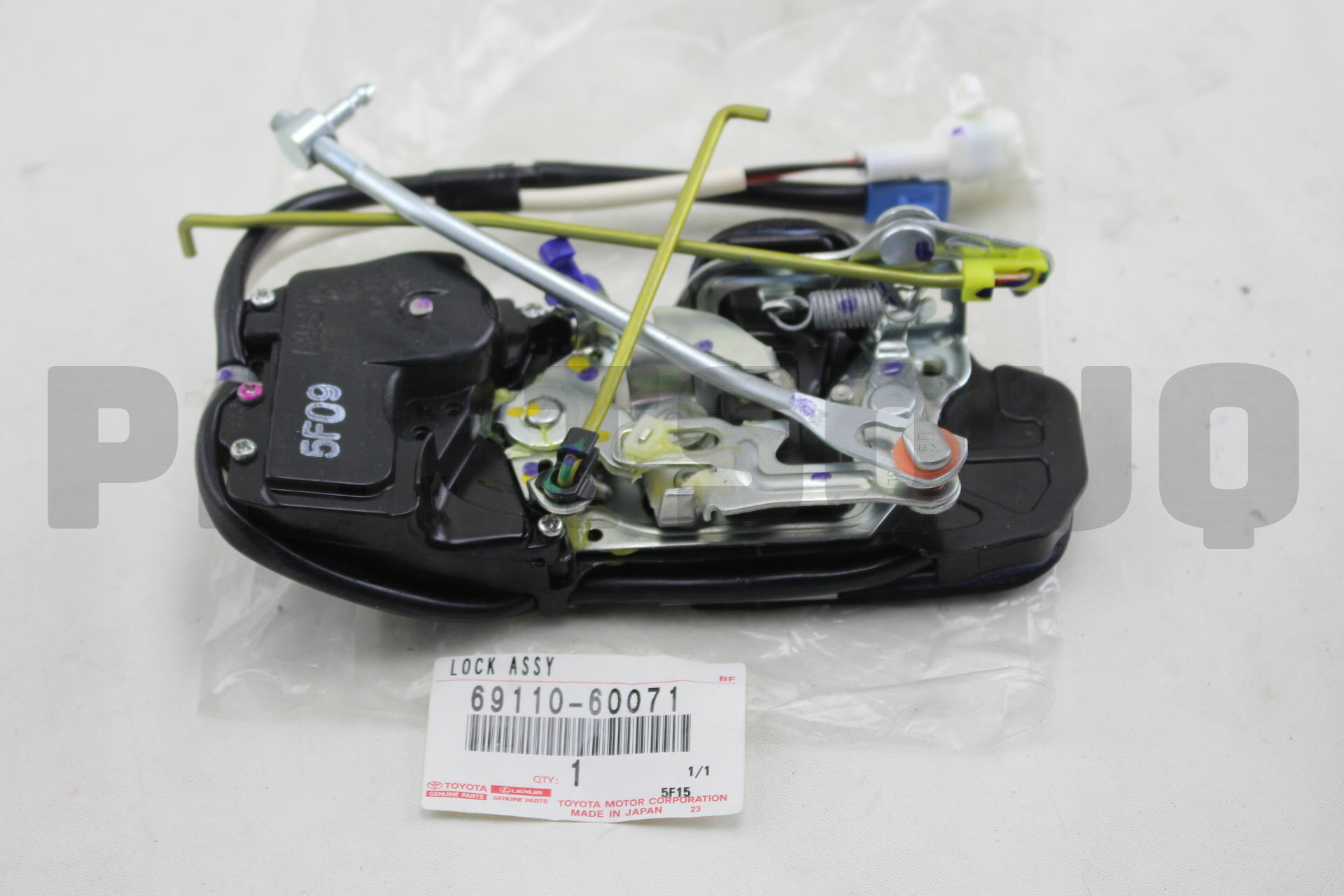 6911060071 Genuine Toyota LOCK ASSY, BACK DOOR 69110-60071 | eBay
