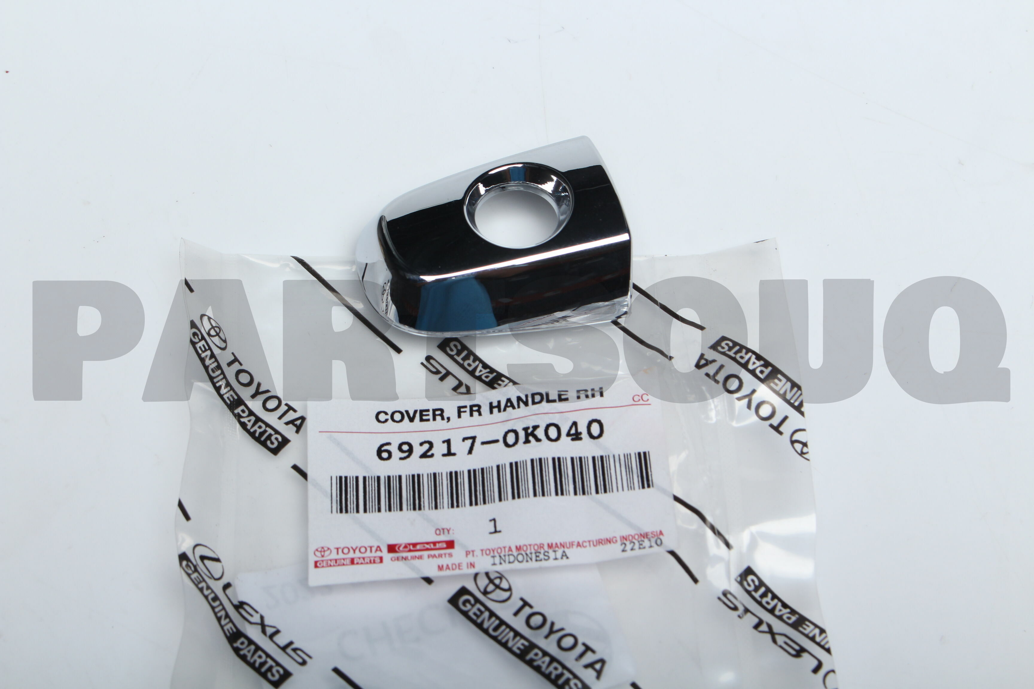 692170K040 Genuine Toyota COVER, FRONT DOOR OUTSIDE HANDLE, RH/LH