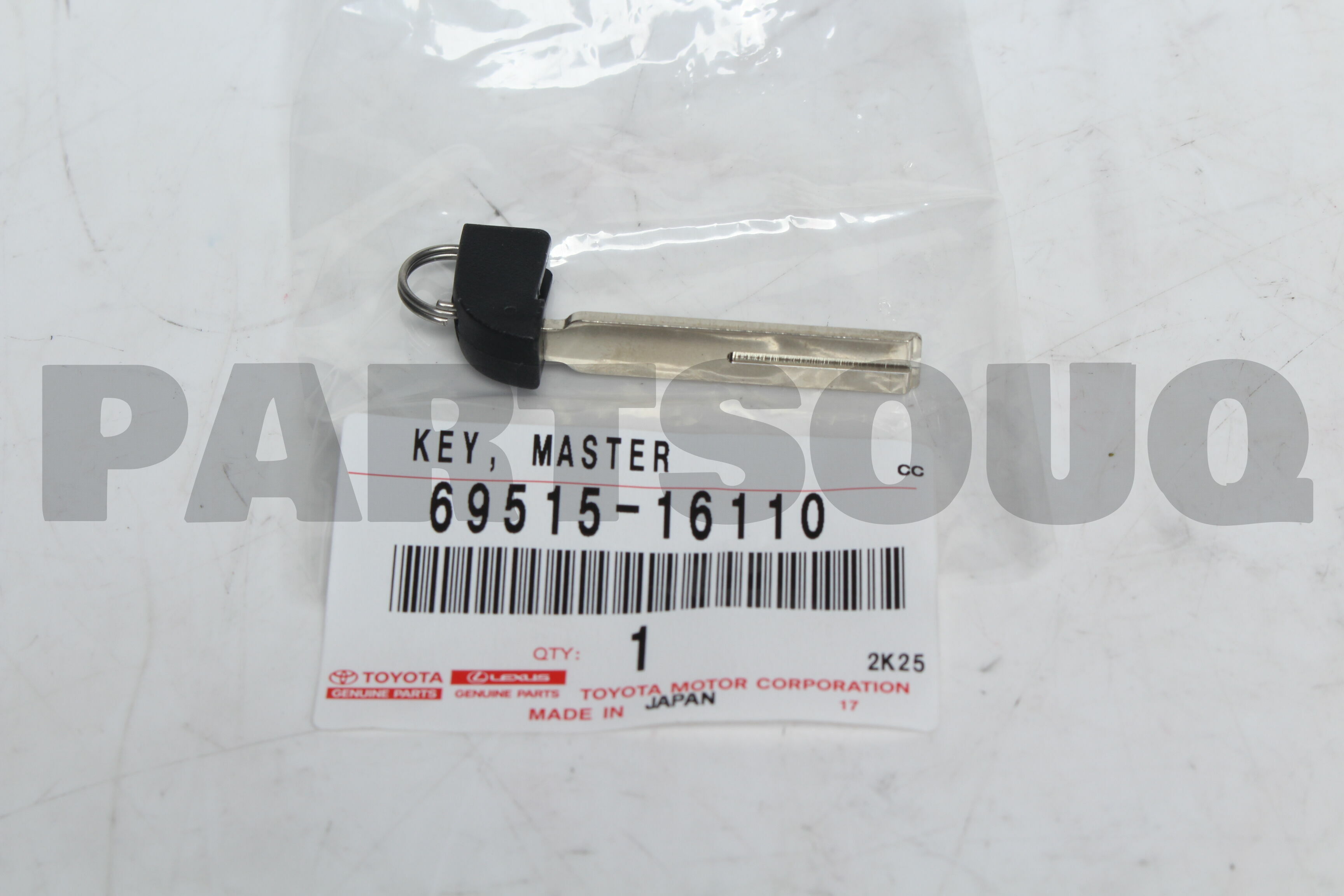 6951516110 Genuine Toyota KEY, MASTER 69515-16110 | eBay
