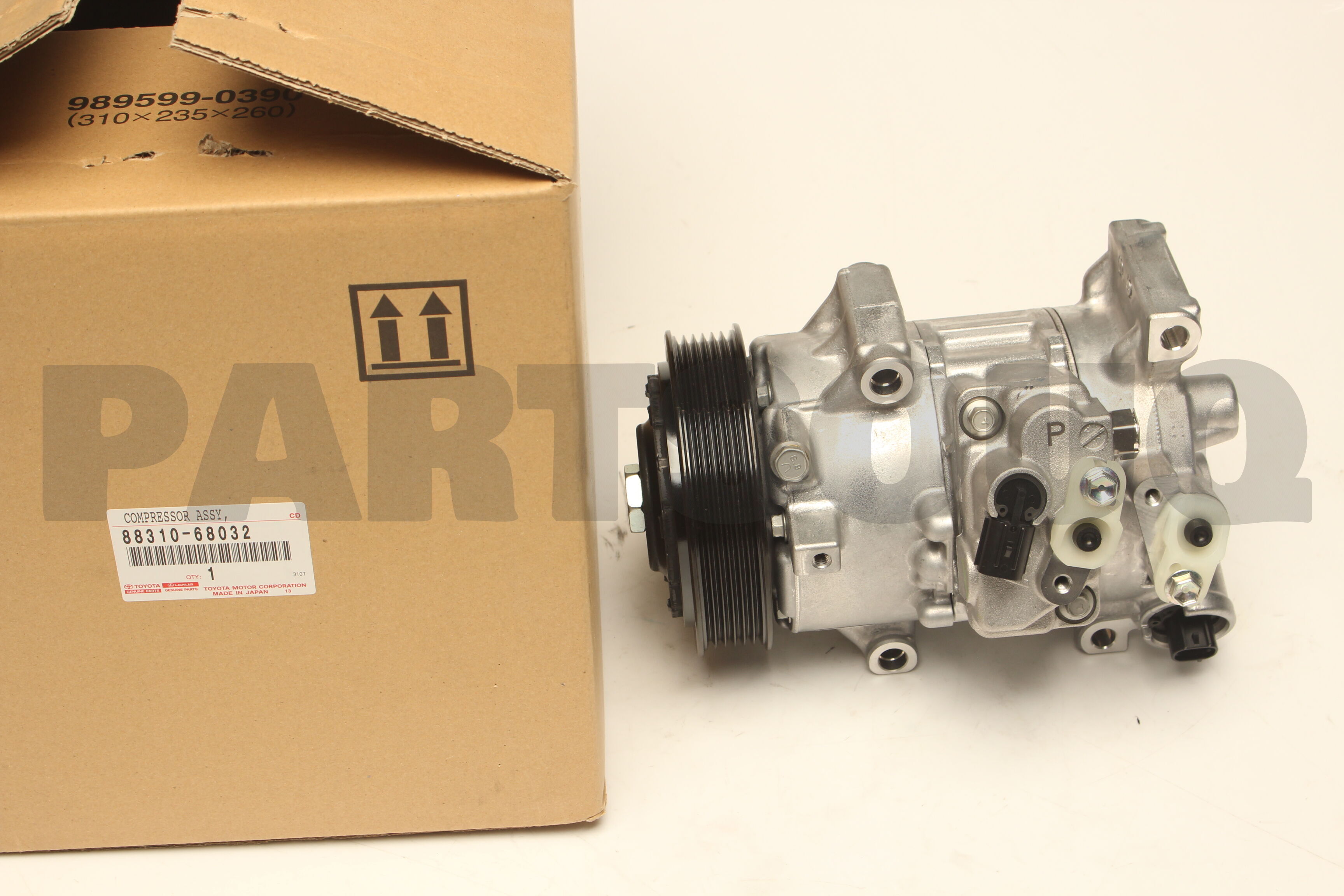 8831068032 Genuine Toyota COMPRESSOR ASSY, W/PULLEY 88310-68032 | eBay